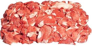Обрезь мясная свиная замороженная 